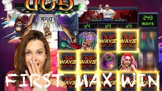 FIRST 🔥 41.500x 🔥 MAX WIN ON NEW GAME THE RAVE SLOT WITH EPIC XWAYS #2 screenshot 3