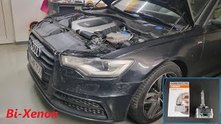 Xenon Brenner D3S wechseln - BiXenon Audi A6 4G