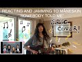 REACTING AND JAMMING TO MÅNESKIN ‘SOMEBODY TOLD ME’ (GUITAR PLAY-ALONG)