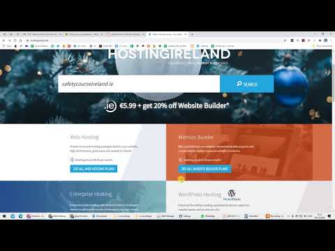 How to register domain with hosting Ireland