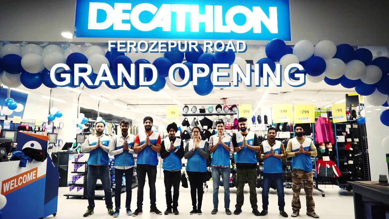 decathlon grand opening