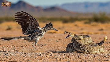 CHIM ROADRUNNER | Thợ săn nhanh nhất sa mạc hạ gục rắn đuôi chuông – Phim tài liệu