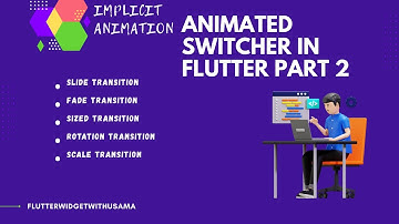 Animated Switcher Flutter Totorial  part 2 | Flutter Animation 2025 hindhi/Urdu part 10