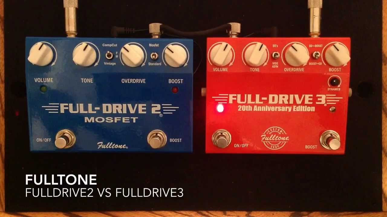 Fulldrive 2 Mosfet by Fulltone (Overdrive and Boost) - Pedal Demo