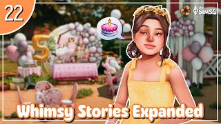 This Is THE Most Magical Birthday I've Ever Played In The Sims 4! 🥺🦄| Whimsy Stories Expanded