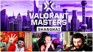 STREAMERS REACT TO THE BEST PLAYS OF VCT MASTERS SHANGHA SWISS STAGE | FEAT TARIK, FNS, MIXWEL