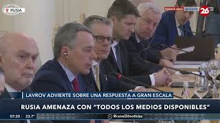 🇷🇺 AMENAZA TOTAL | Moscú asegura que usará todos los medios disponibles contra Occidente