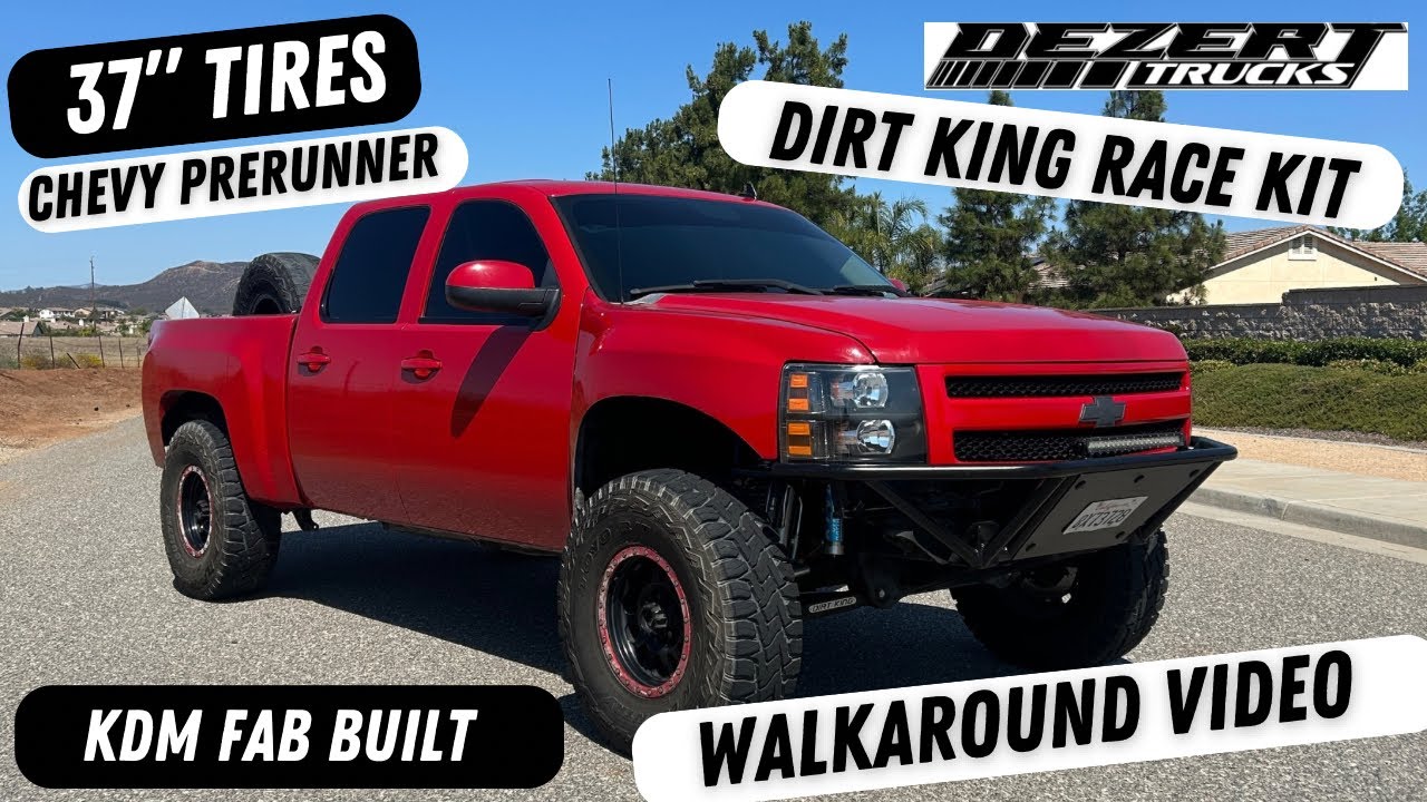 Dirt King, Chevy Silverado Prerunner, 37’s, сборка 1-го этапа