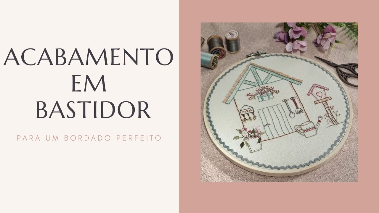 Como Fazer Acabamento em Bastidor