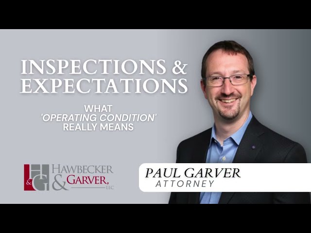 Paragraphs 14, 15 & 16 - Inspections - Multi-Board Residential Real Estate Contract 8.0