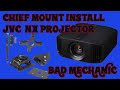 How To Install Chief Mount and Run HDMI/Power for JVC NX Projectors