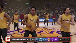 NBA 2K23 Gameplay: Memphis Grizzlies vs Los Angeles Lakers - (Xbox Series X) [4K60FPS]
