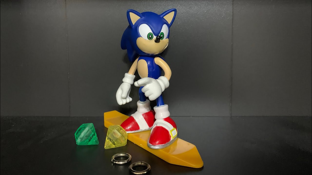 Sonic adventure toy island Figure review sonic toy island YouTube