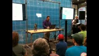 Biped Walking Tutorial @ MakerFaire (Prof. Mason) A Biped Walking Pattern Generator Based On Half Steps For Dimensionality Reduction