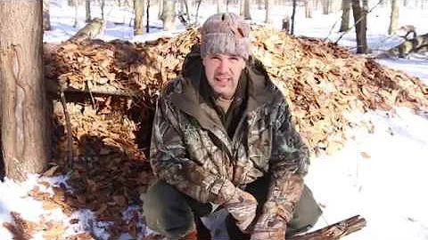Winter & Cold Weather Survival Skills - Winter Forage & Winter Fire Making - Hypothermia Prevention