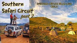 The BEST SUNRISE EVER in Southern Safari Circuit - Chyulu Hills & Lake Chala