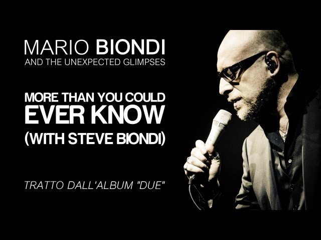 Mario Biondi - More Than You Could Ever Know