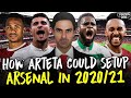 How Arteta Could Set Up Arsenal Next Season | Starting XI, Formation & Tactics