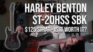 Harley Benton ST-20 HSS SBK - Is it worth it?? (Review)