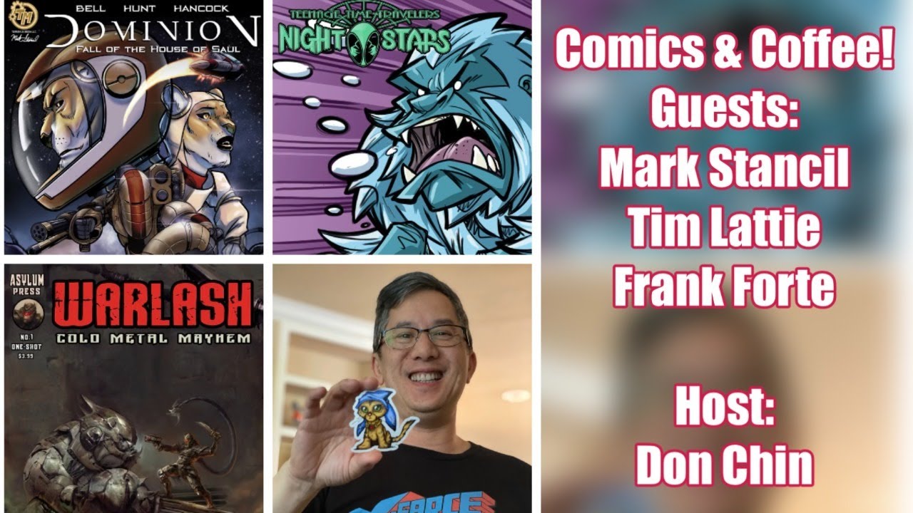 COMICS & COFFEE: DOMINION, NIGHT STARS & WARLASH!