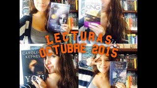 ¿Qué estaré leyendo en Octubre? (Terror y más)~