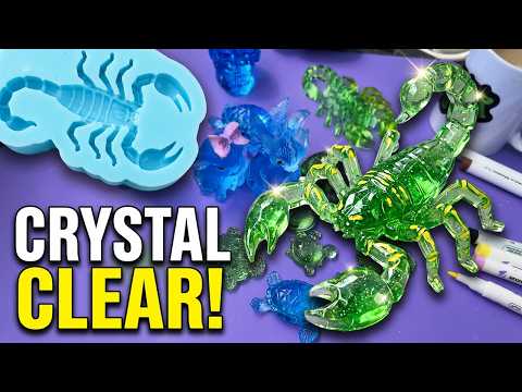Crystal Clear Epoxy Resin | Fabulous Hand Made Moulds | 722