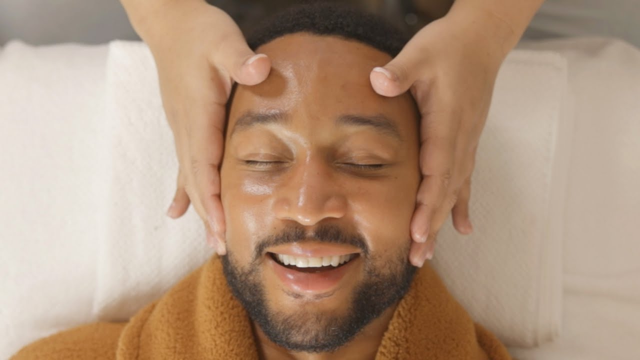 I gave JOHN LEGEND a facial! | PatrickStarrr