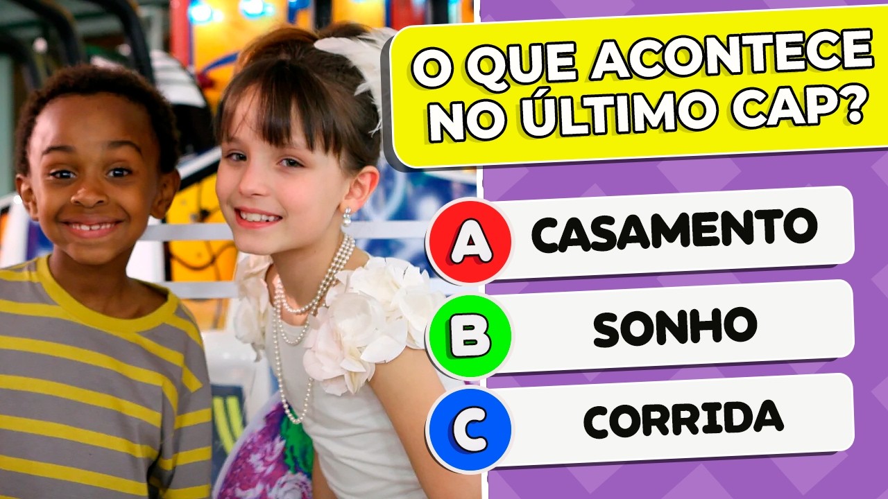 QUIZ DO ÚLTIMO CAPÍTULO DA NOVELA CARROSSEL 💛🏁 | #PaiDoQuiz