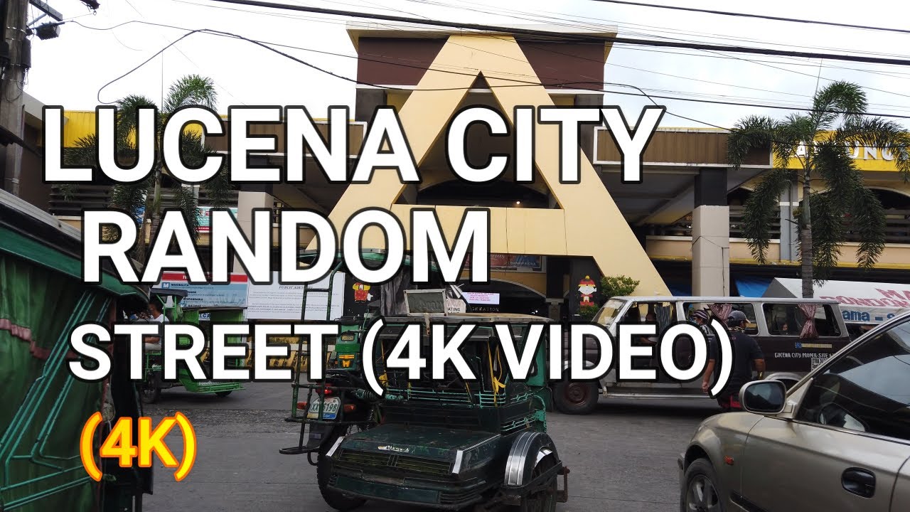 Random Street- Lucena City | Quezon Province | 4K |