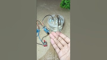 Automatic water tap using IR sensor circuit #tech #project #science