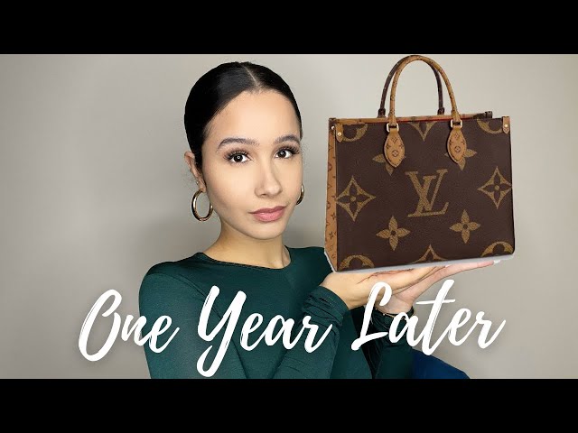 1 YEAR REVIEW OF LOUIS VUITTON ON THE GO GM TOTE
