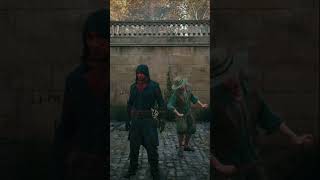 Пронесли вилы сквозь Арно в Assassins Creed. Unity#shorts