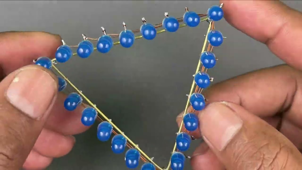 LED Magic: How the Tringe Circuit Creates Mesmerizing Light Patterns(The Electric Circuit House )