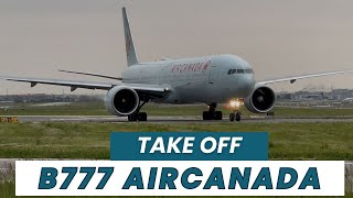B777 Takeoff Mive Jet Departure