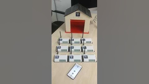 IOT BASED AUTOMATIC GARAGE OPENER DEFENDER