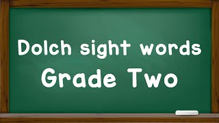 How to read Dolch sight words for grade 2 | Fabulous Knowledge