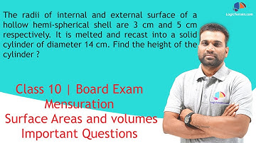 CBSE Class 10 Mathematics [Surface Areas and Volumes] Chapter 13 NCERT Solutions