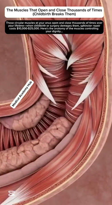 The Muscles That Open and Close Thousands of Times (Childbirth Breaks Them)