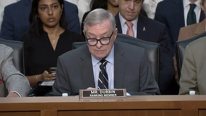 Durbin Delivers Opening Statement in Senate Judiciary Committee Hearing on Four Judicial Nominations