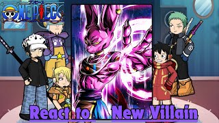 Onepiece family react to beerus | Super Saiyan Goku | Dragonball | Strawhat | Luffy | Gacha life 2