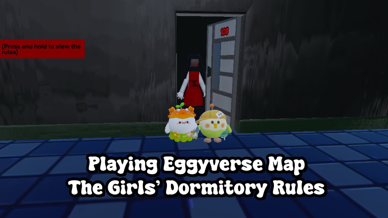 Playing Eggyverse Map The Girls’ Dormitory Rules - Eggy Party - YouTube