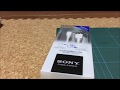 SONY USBケーブル開封 unboxing