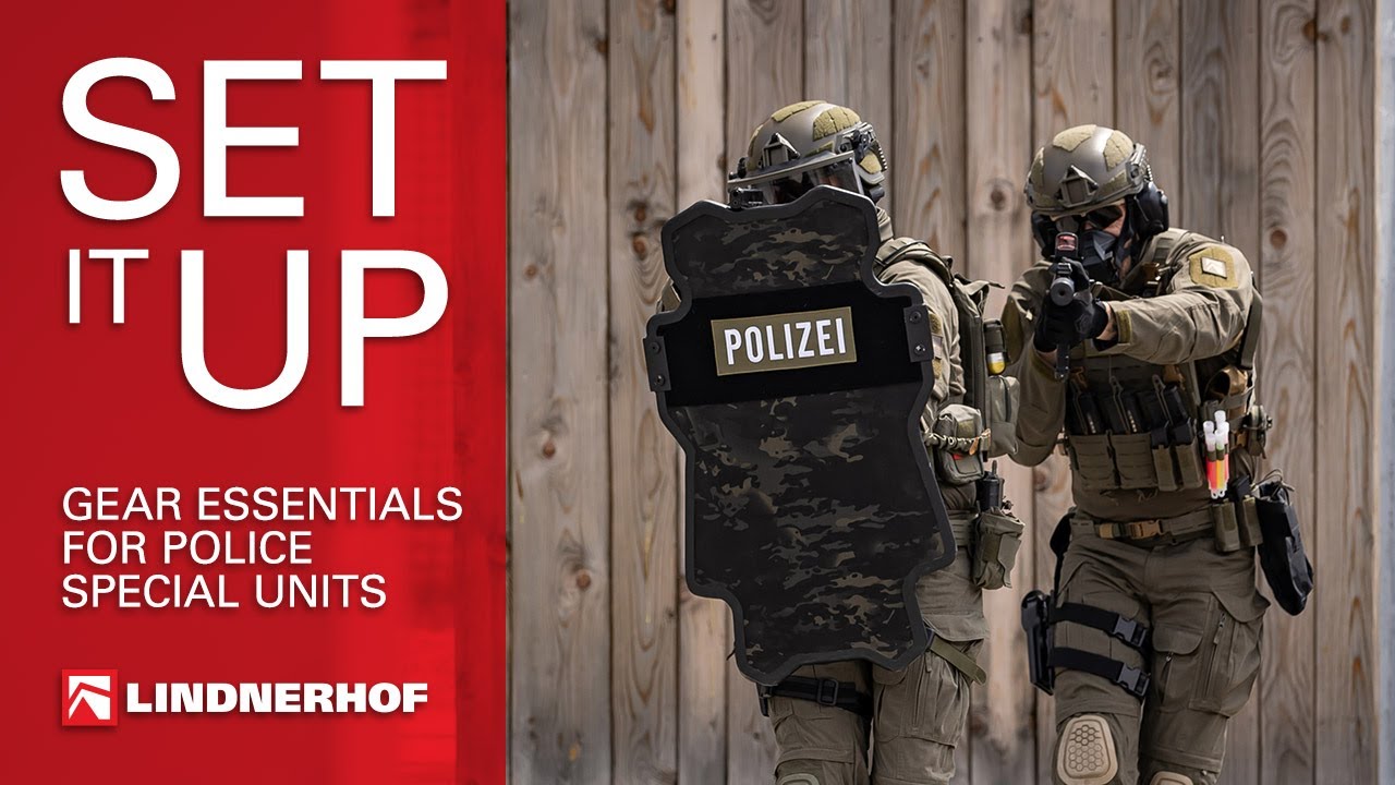 Gear essentials for police special units