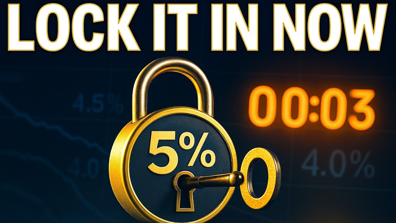 Title: The 5% Yield Countdown: Lock It In BEFORE The Fed Cuts Rates (The Fixed-Income Strategy)