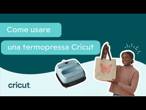 Come usare una termopressa Cricut