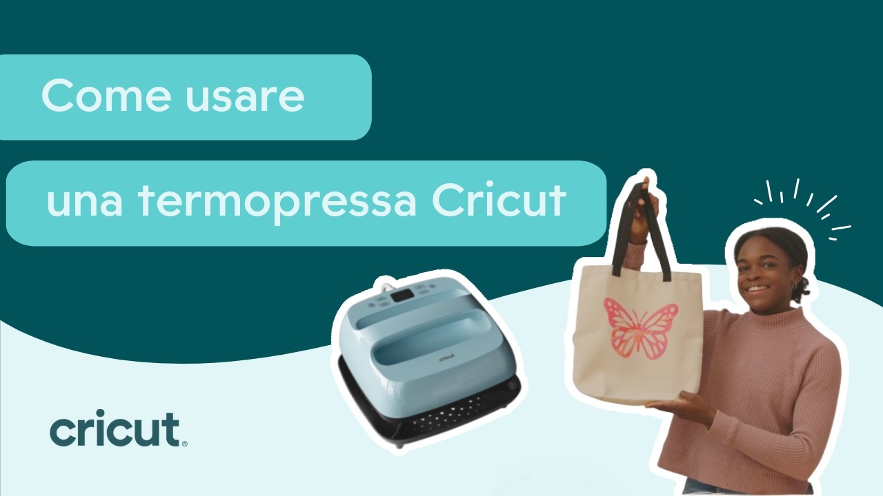 Come usare una termopressa Cricut