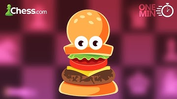 1 Minute Bullet Chess Vs. Burger Bot In Chess960! (BBQ Bots) #chess #chesscom #bots