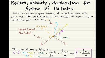 14 - Position, Velocity, Acceleration for System of Particles