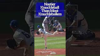 Is This A Nastier Knuckleball Than Most Knuckleballers? #mlb #baseball #knuckleball #georgekirby