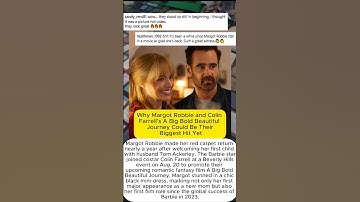 Margot Robbie & Colin Farrell’s Big Bold Surprise #short #margotrobbie #colinfarrell